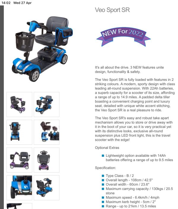 Rascal Veo Sport SR - Image 2
